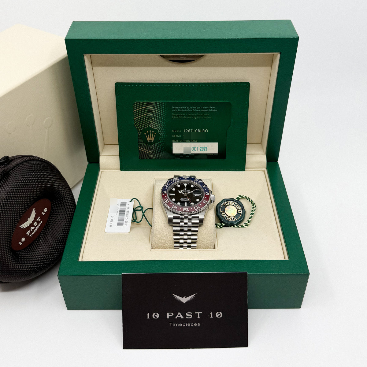 Rolex GMT-Master II "Pepsi" (2021)