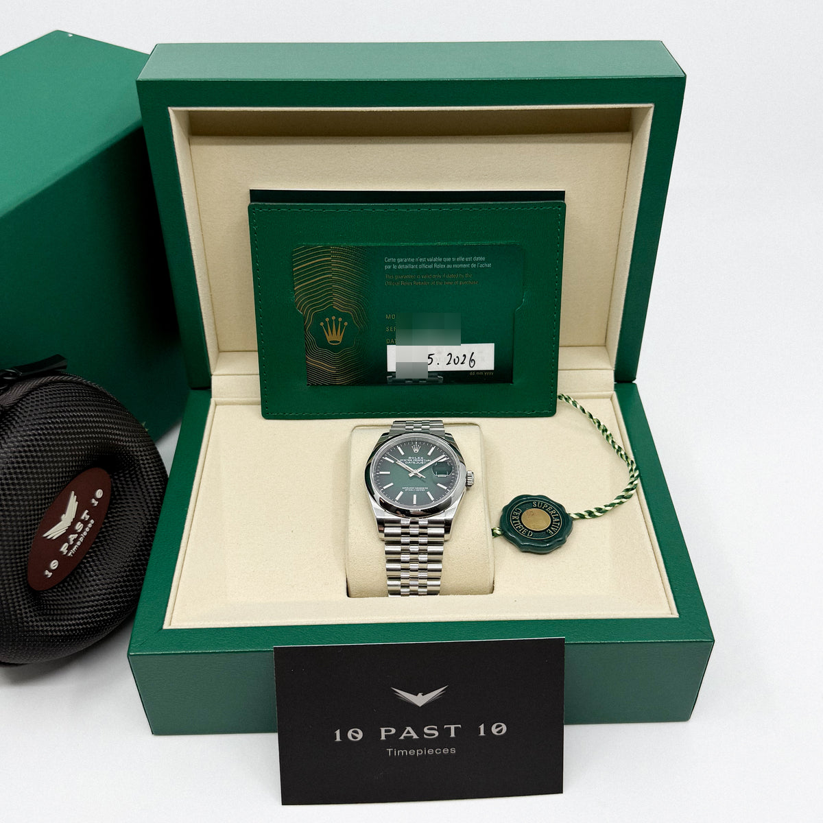 Rolex Datejust 36 Ombré Green Dial (2026)