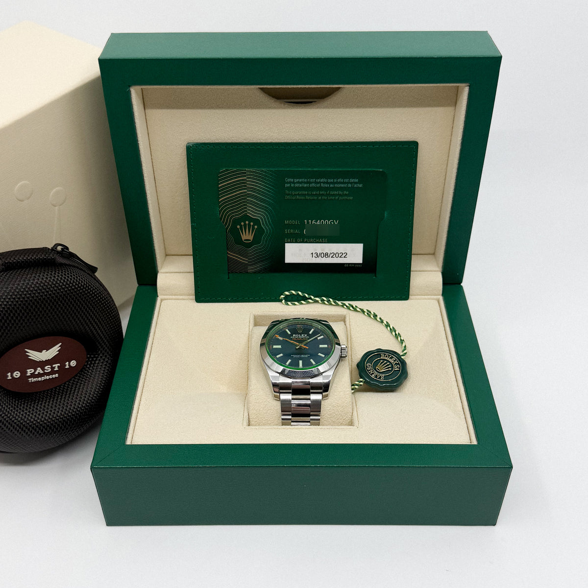 Rolex Milgauss Z-Blue 116400GV (2022)