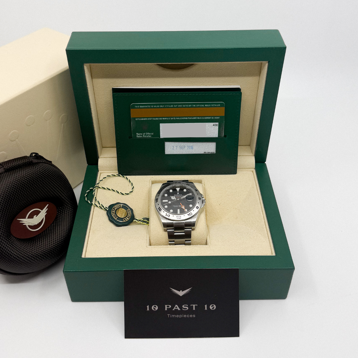 Rolex Explorer II Black Dial (2016)