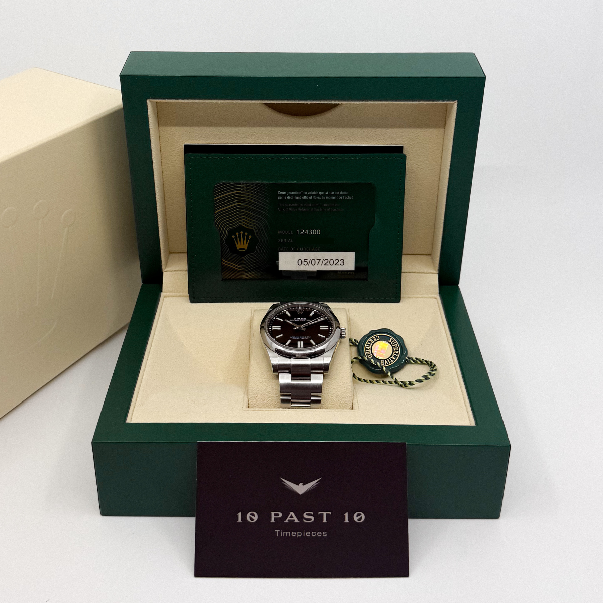 Rolex Oyster Perpetual 41 Black Dial (2023)