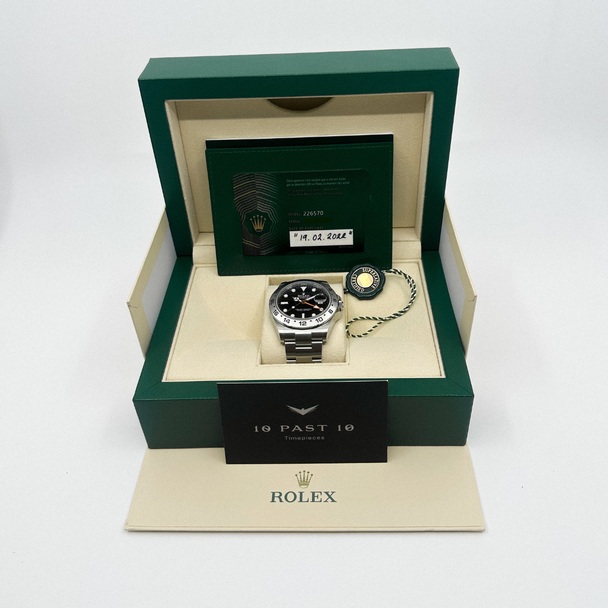 Rolex Explorer II Black Dial (2022)