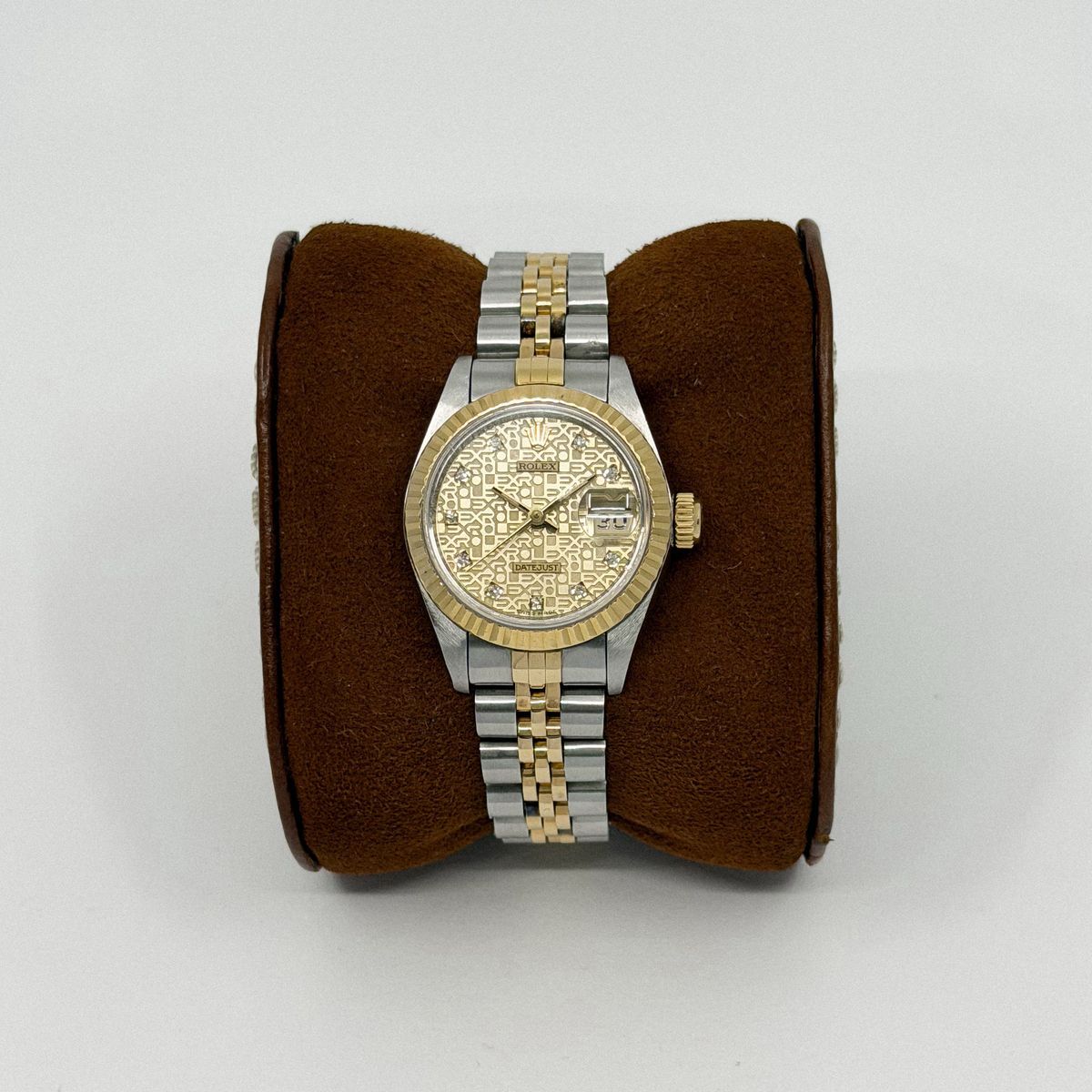 Rolex Lady-Datejust 26 Champagne Diamond Dial (1995)