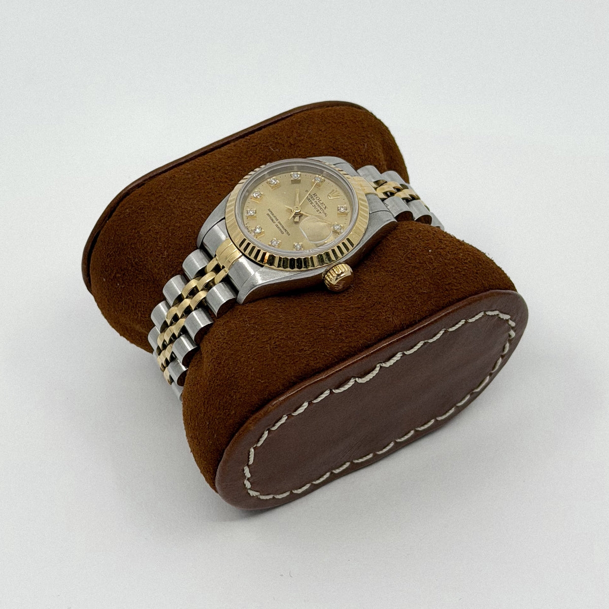 Rolex Lady-Datejust 26 Champagne Diamond Dial (1995)