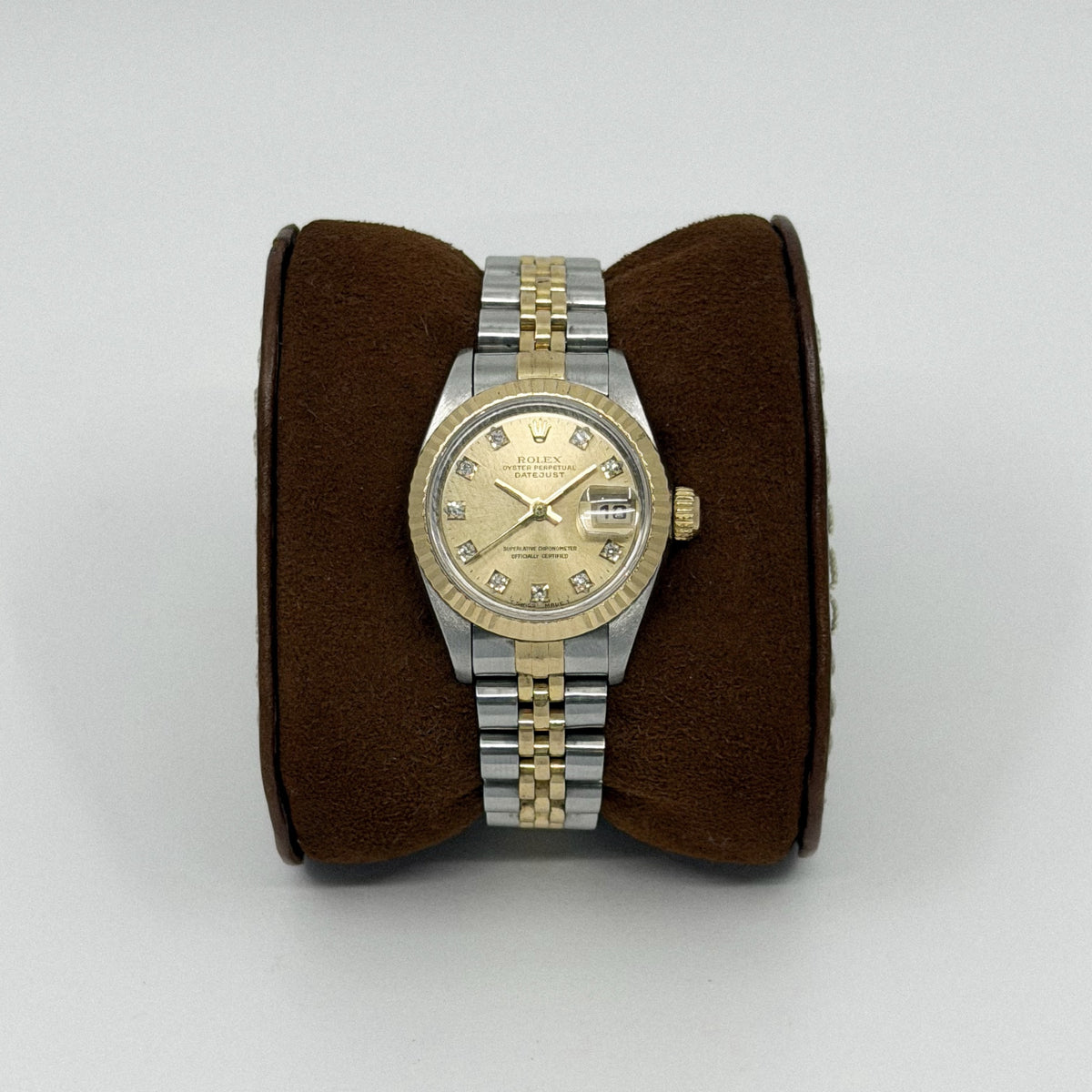 Rolex Lady-Datejust 26 Champagne Diamond Dial (1995)