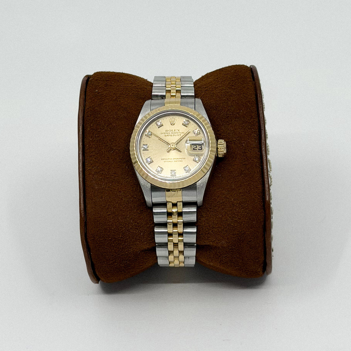 Rolex Lady-Datejust 26 Champagne Diamond Dial (1995)