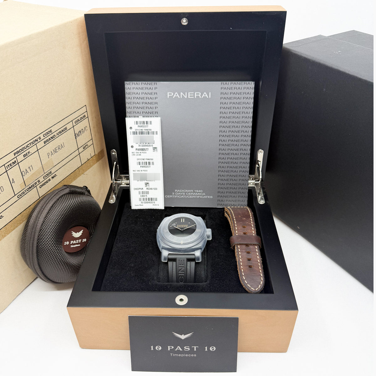Panerai Radiomir 1940 3 Days Ceramica PAM 577 (2016)