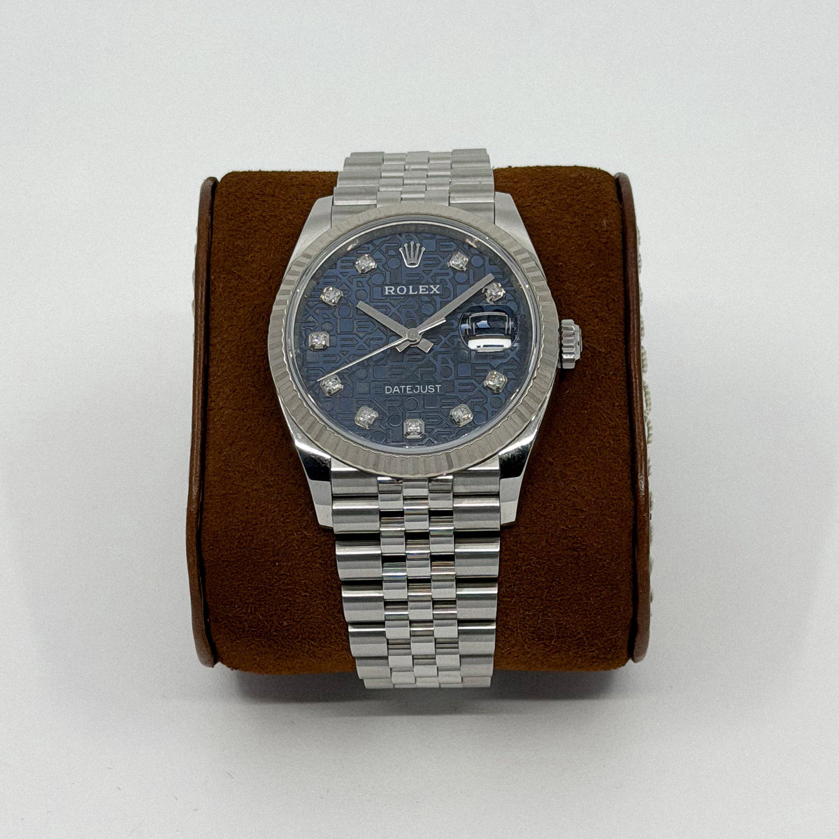 Rolex Datejust 36 Blue Anniversary Diamond Dial (2021)