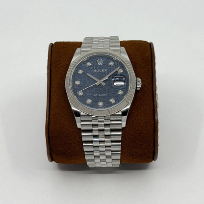 Rolex Datejust 36 Blue Anniversary Diamond Dial (2021)