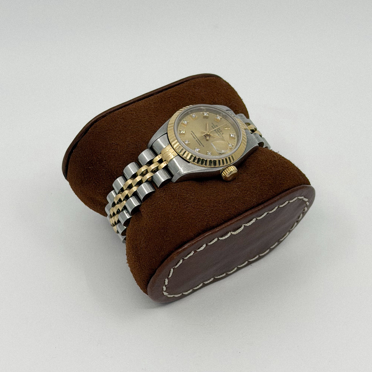 Rolex Lady-Datejust 26 Champagne Diamond Dial (1995)
