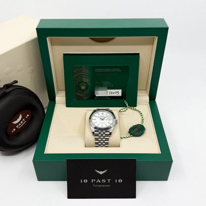 Rolex Datejust 41 White Dial (2023)