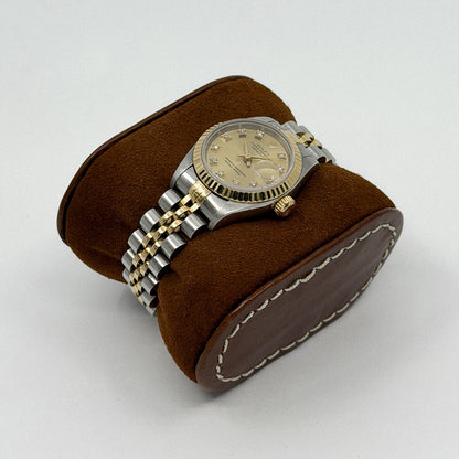 Rolex Lady-Datejust 26 Champagne Diamond Dial (1995)