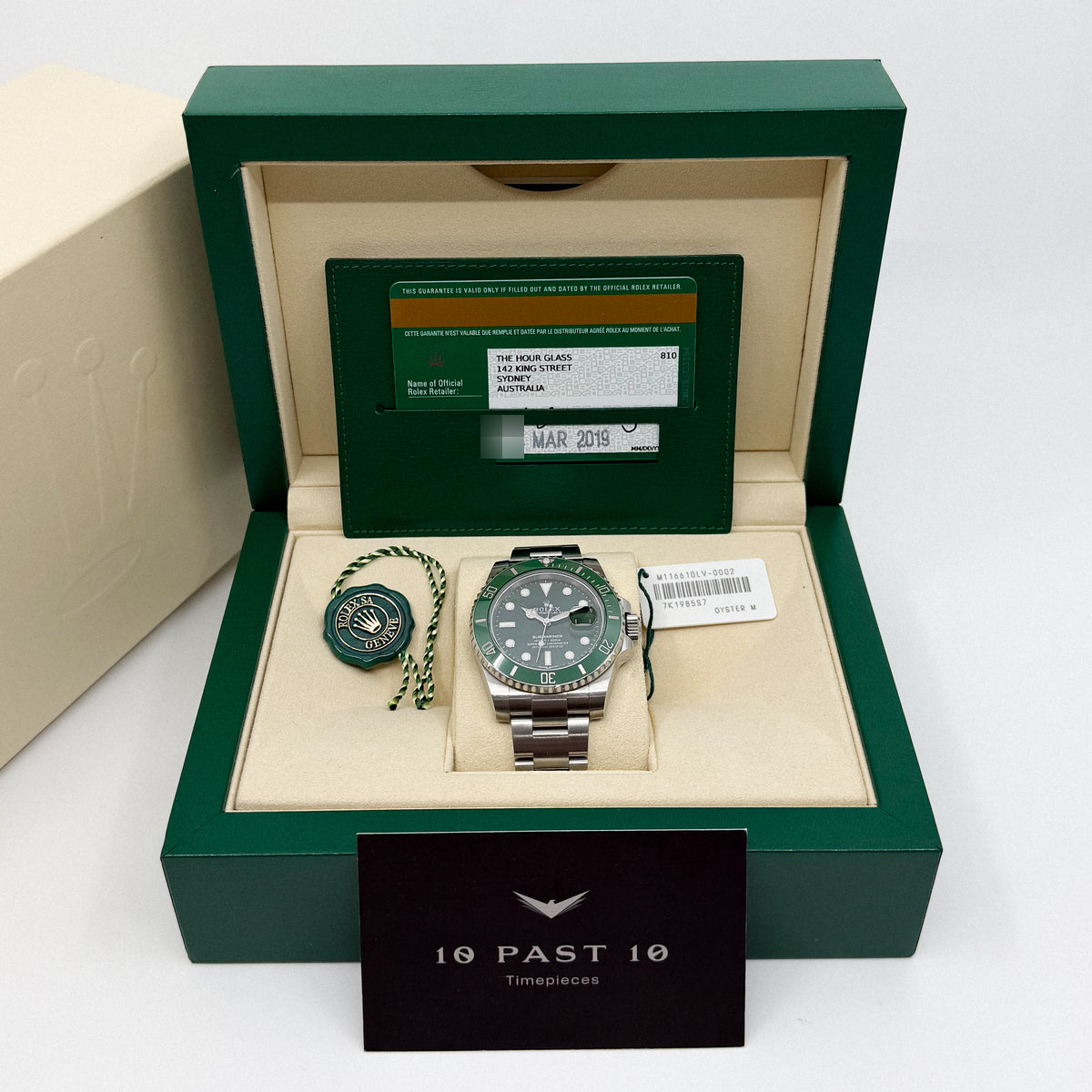 Rolex Submariner Hulk (2019)