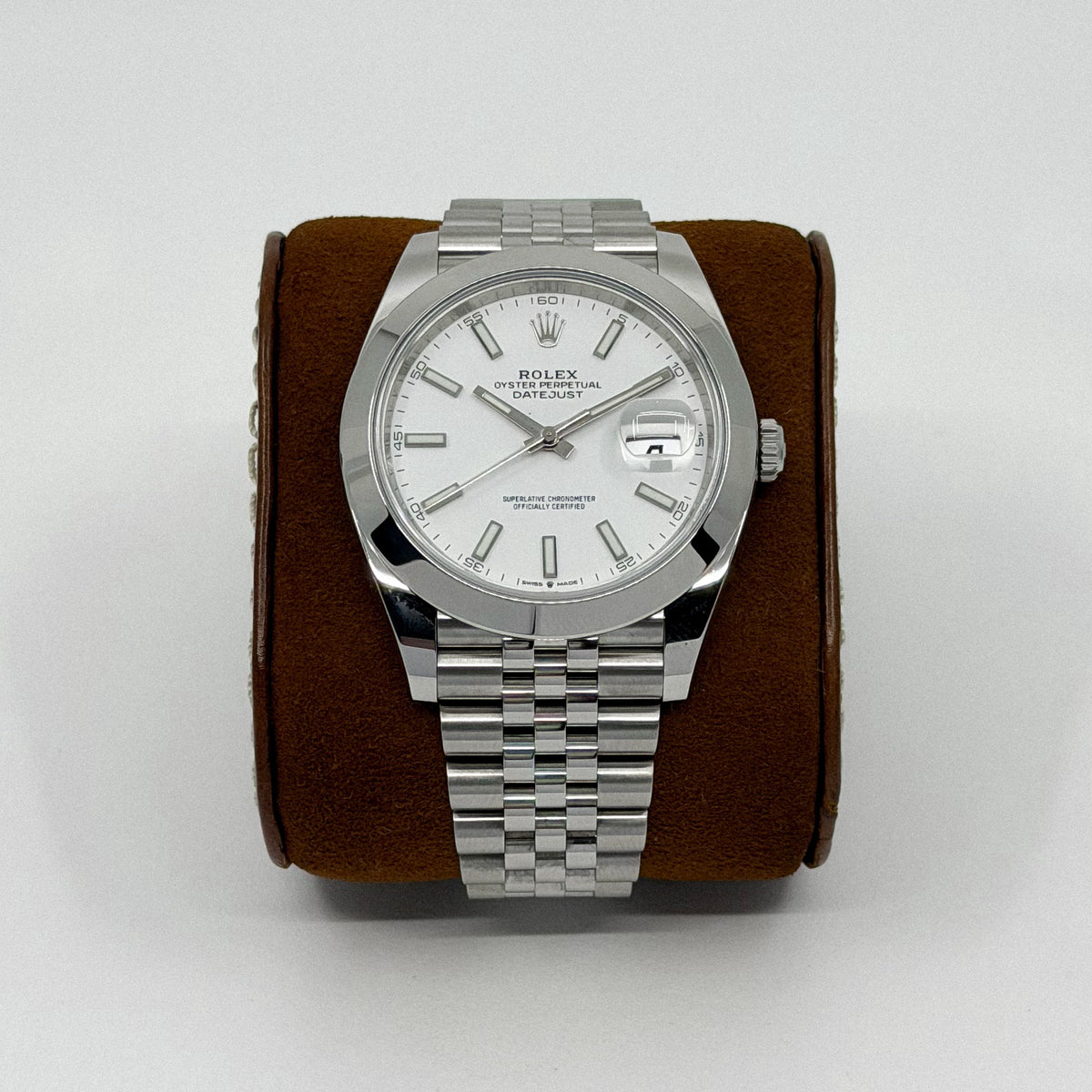Rolex Datejust 41 White Dial (2023)