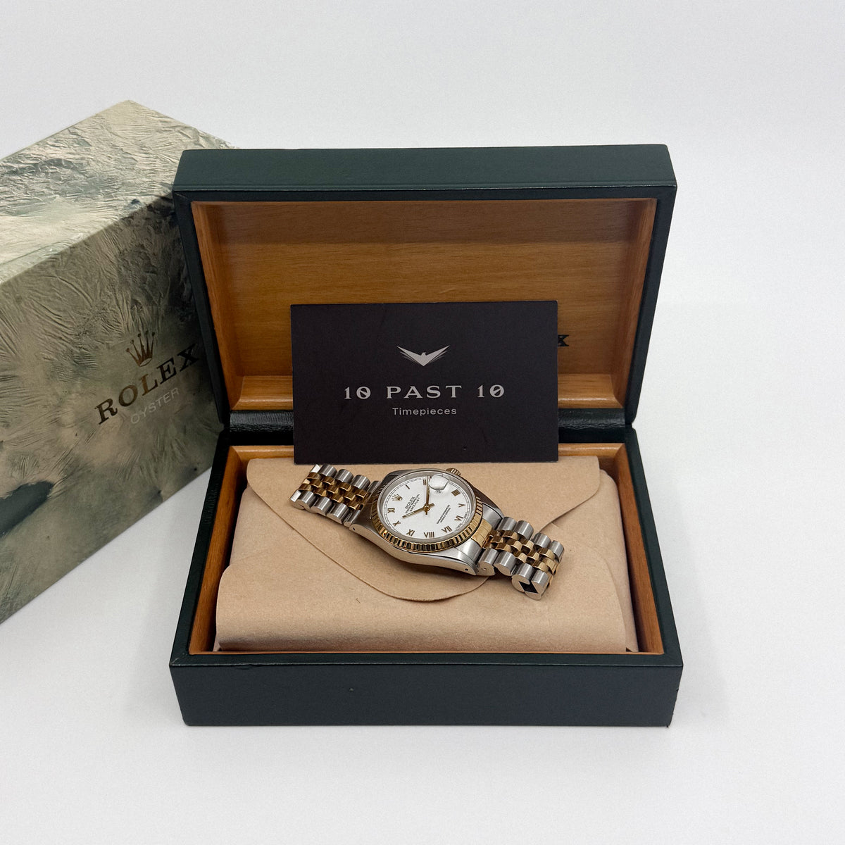 Rolex Datejust 36 White Roman Dial (1991)
