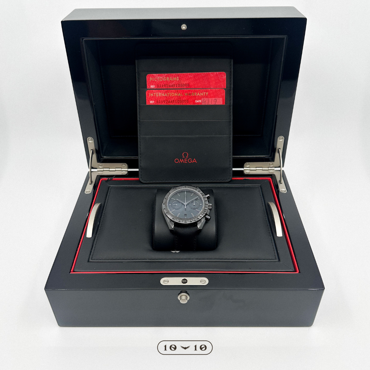 Omega Speedmaster Dark Side of the Moon "Black Black" (2019)