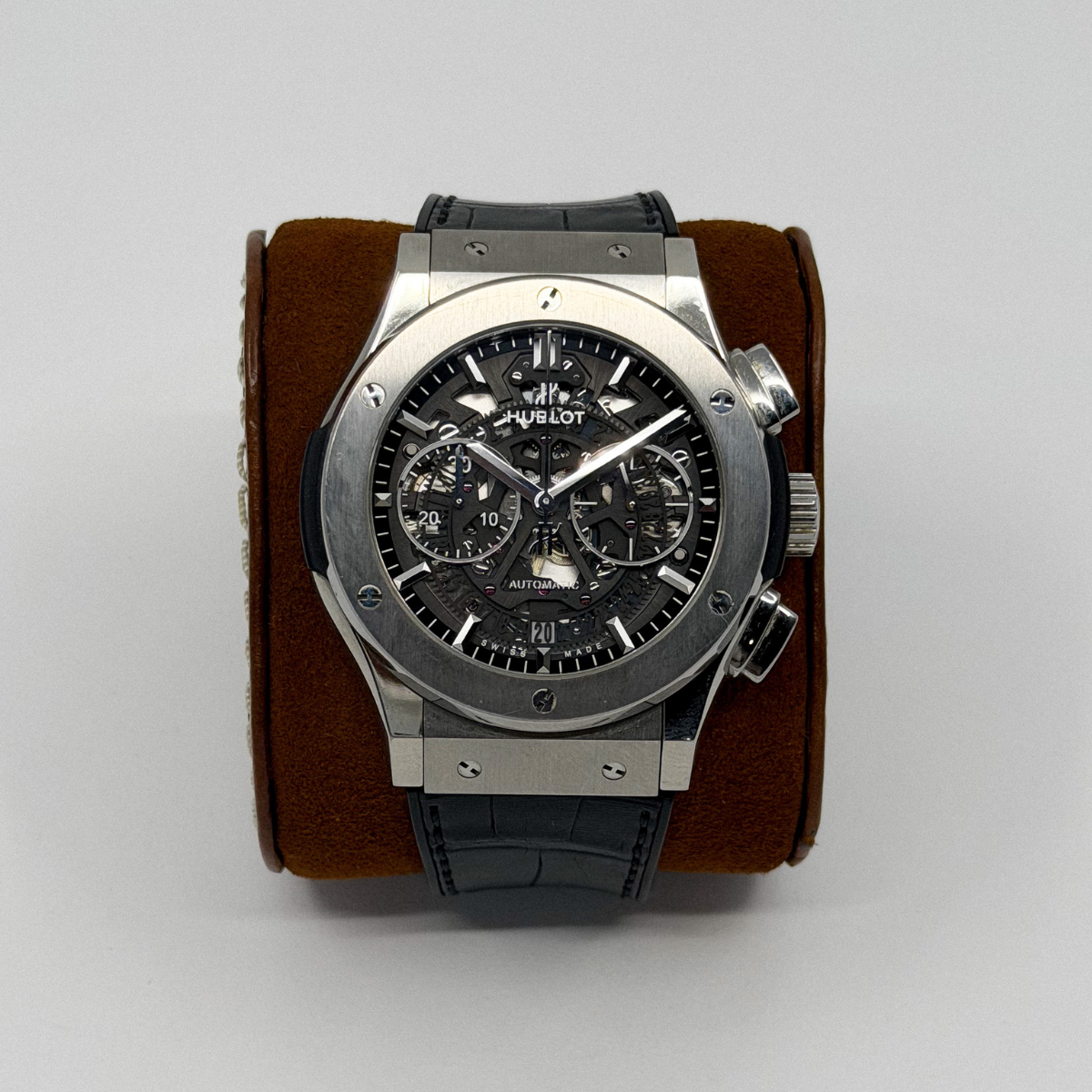 Hublot Classic Fusion Aerofusion Titanium Skeleton 45 (2017)