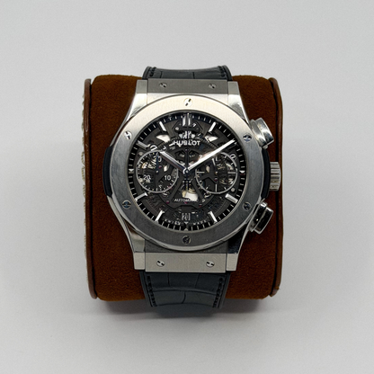 Hublot Classic Fusion Aerofusion Titanium Skeleton 45 (2017)