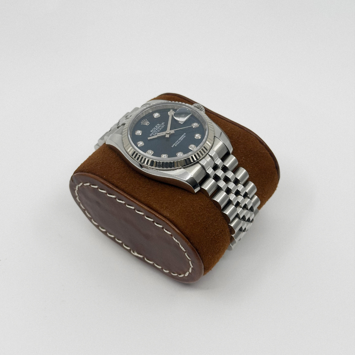 Rolex Datejust 36 Blue Diamond Dial Super Jubilee 116234 (2017)