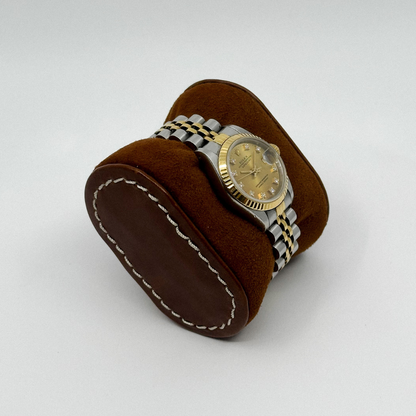 Rolex Lady-Datejust 26 Champagne Diamond Dial (1990)