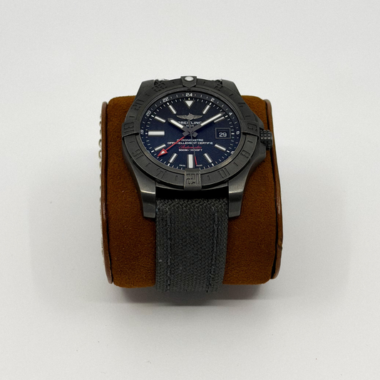 Breitling Avenger II GMT Blacksteel (2017)