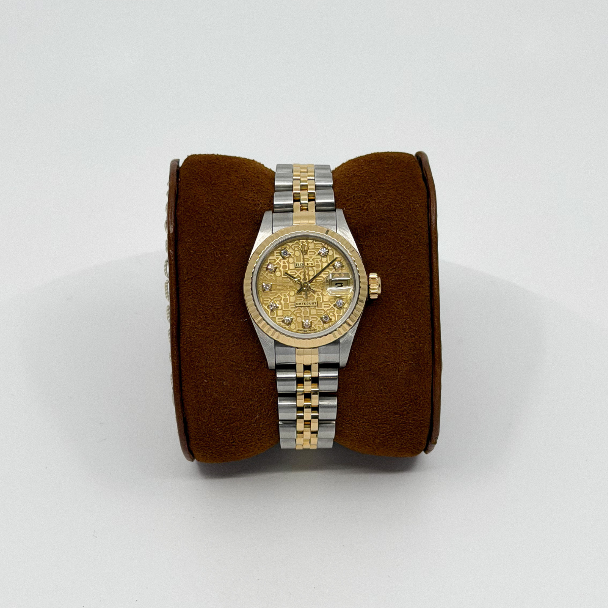 Rolex Lady-Datejust 26 Champagne Diamond Dial (1995)