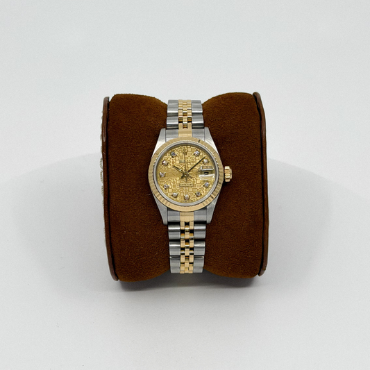 Rolex Lady-Datejust 26 Champagne Diamond Dial (1995)