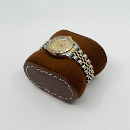 Rolex Lady-Datejust 26 Champagne Diamond Dial (1995) ref 69173G