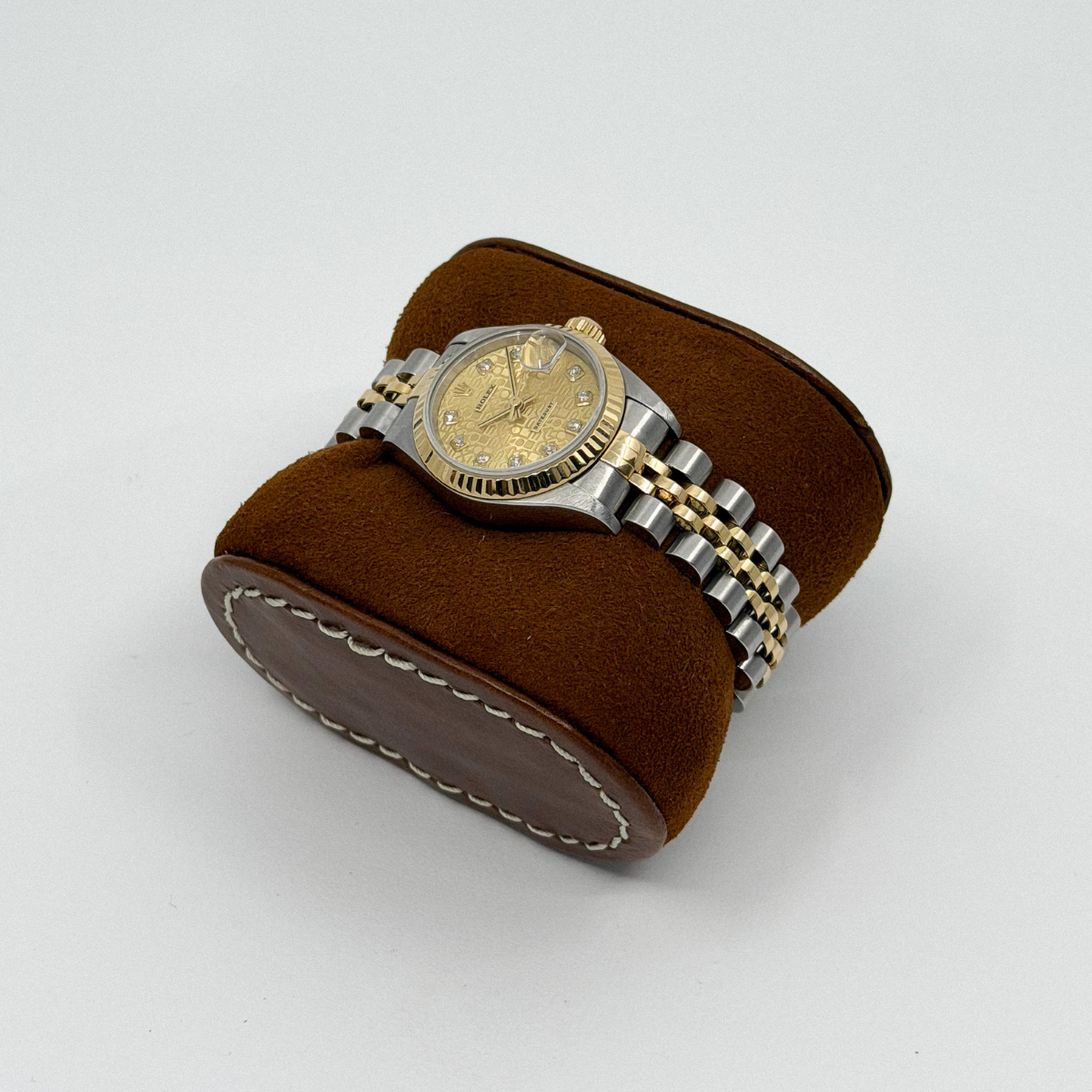 Rolex Lady-Datejust 26 Champagne Diamond Dial (1995)