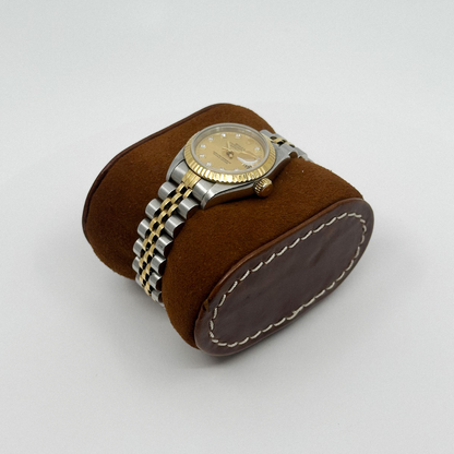 Rolex Lady-Datejust 26 Champagne Diamond Dial (1995) ref 69173G