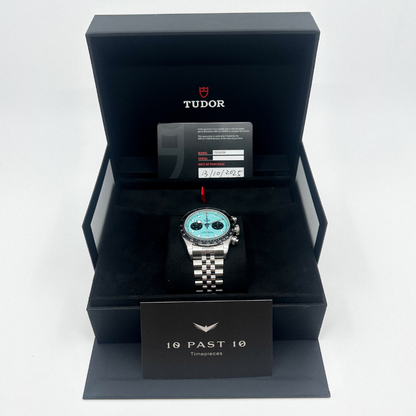 Tudor Black Bay Chrono "Flamingo Blue" LNIB (Oct 2025)