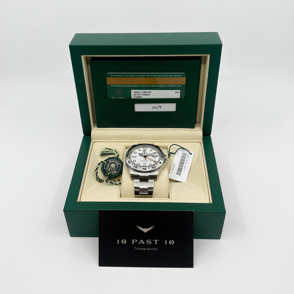 Rolex Explorer II Polar White Dial (2017)