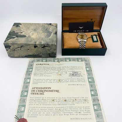 Rolex Datejust 36 Champagne Diamond Dial (1998)