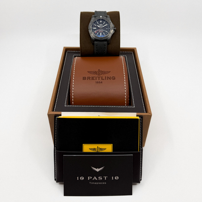 Breitling Avenger II GMT Blacksteel (2017)
