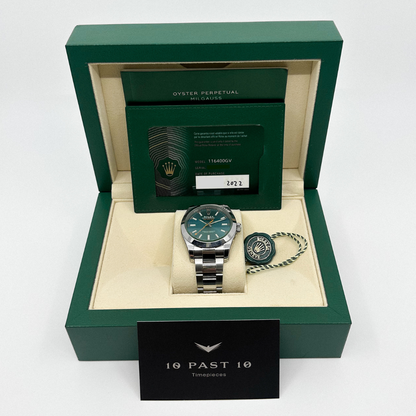 Rolex Milgauss Z-Blue 116400GV (2022)