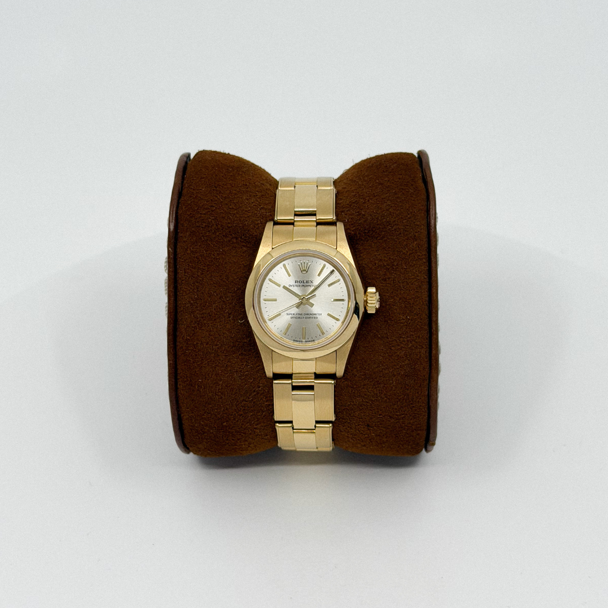 Rolex Oyster Perpetual 26 Yellow Gold (1986, 2023 RSC)