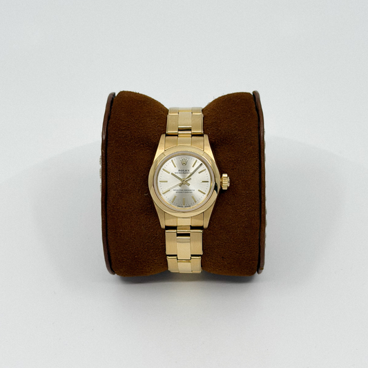 Rolex Oyster Perpetual 26 Yellow Gold (1986, 2023 RSC)