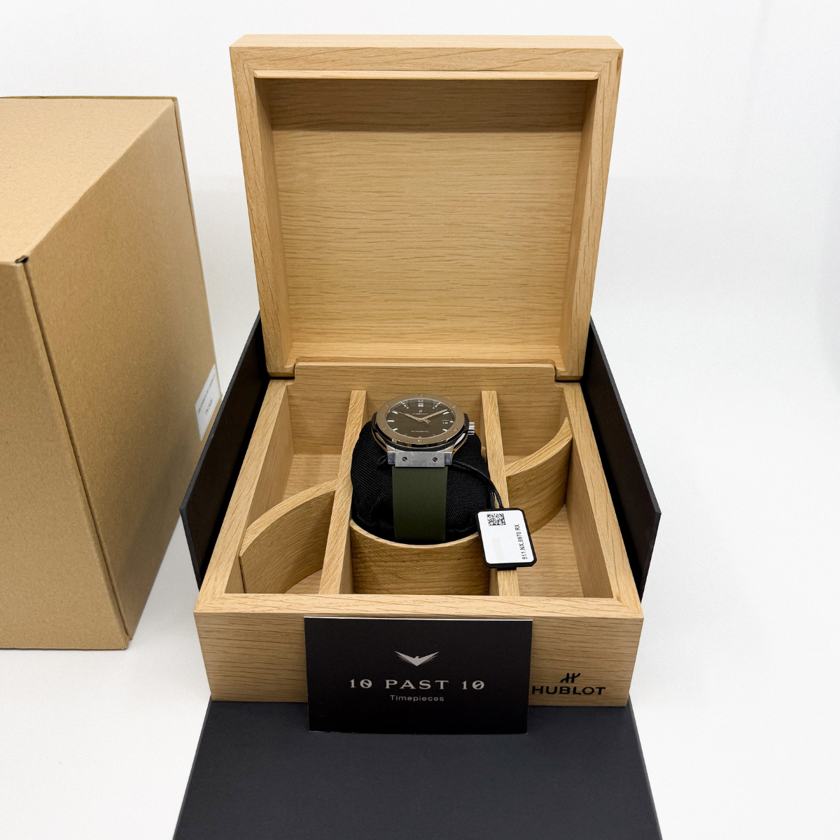 Hublot Classic Fusion Titanium Green 45 (2026 BNIB)